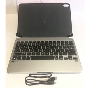 Brydge 11 Pro Wireless Bluetooth Backlit Case Keyboard IPad Pro 11" Inch Silver